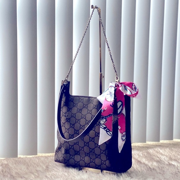 SOLD! GUCCI GUCCISSIMA SHOULDER BAG - Picture 6 of 11